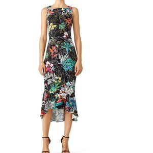 Peter Pilotto Kia Floral Frill Dress - 8